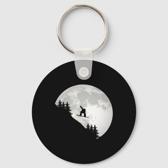 Porte-clés Vêtements de snowboard - Snowboard Snowboarder Sno (Recto)