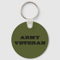 Vétéran de l'armée porte - clé