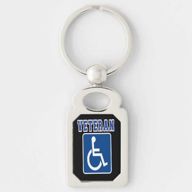 Porte-clés Vétérinaire handicapé handicapé (Devant)