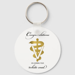 Porte-clés Veterinary White Coat Ceremony Congratulations