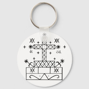 Porte-clés veve pour le samedi de baron