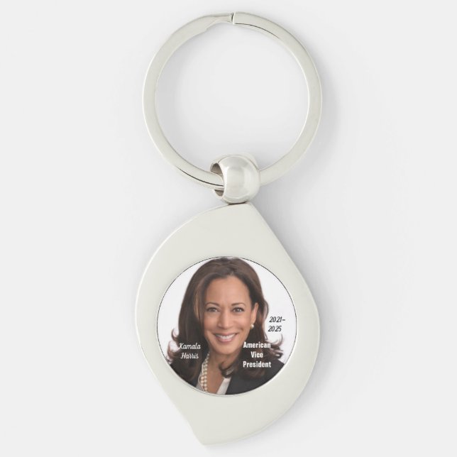 PORTE-CLÉS VICE-PRÉSIDENTE KAMALA HARRIS  (Devant)