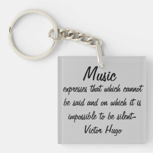 Porte-clés Victor Hugo Cite Express de musique