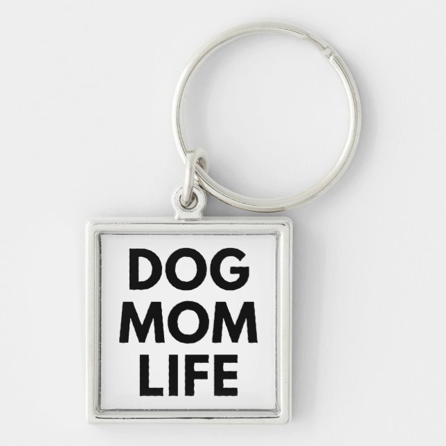PORTE-CLÉS VIE DE MAMAN CHIEN (Devant)