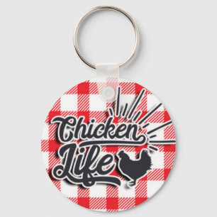 Porte-clés Vie de poulet