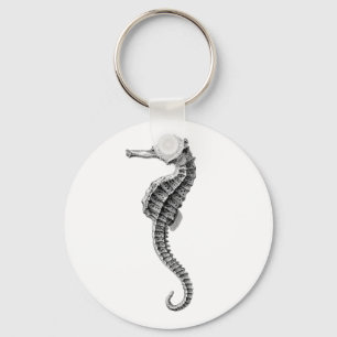 PORTE-CLÉS VIE MARINE SEAHORSE PORTE - CLÉ BOUTON NAUTIQUE