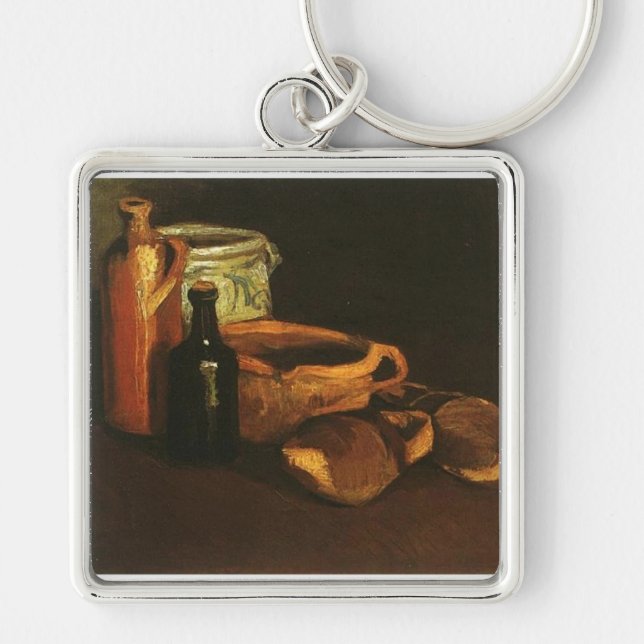 Porte-clés Vie morte avec des vêtements et des pots, Van Gogh (Devant)