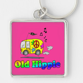Porte-clés Vieil autobus hippie