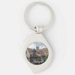 Porte-clés Vieille ville de Bruges en Belgique