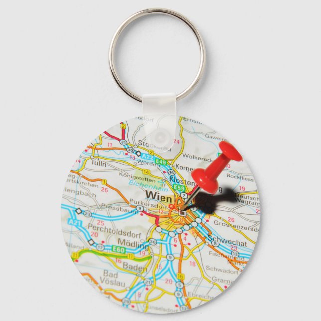 Porte-clés Vienne, Autriche (Recto)