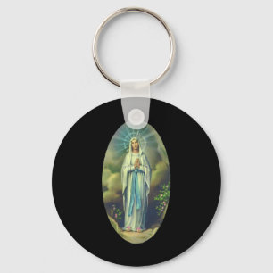 Porte-clés Vierge Marie De Lourdes Notre Dame Christian Cadea