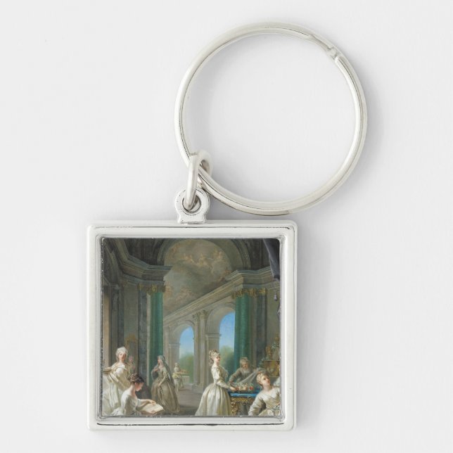 Porte-clés Vierges modernes, 1728 (Devant)