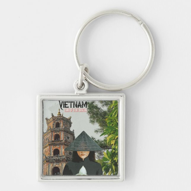 Porte-clés Vietnam Vacances touristiques   (Devant)