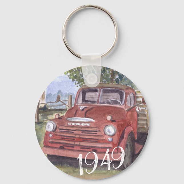 Porte-clés Vieux Porte - clé de camion (Recto)