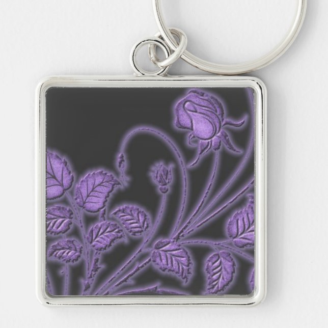 Porte-clés Vignes pourpres Plum Porte - clé Floral (Devant)