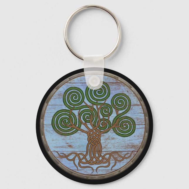 Porte-clés Viking Shield Porte - clé - Yggdrasil (Recto)