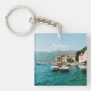 Porte-clés Ville côtière de Perast, Monténégro