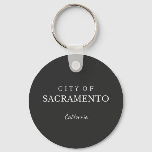 Porte-clés Ville de Sacramento, Californie