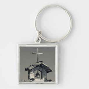Porte-clés Ville touristique, chapelle de village