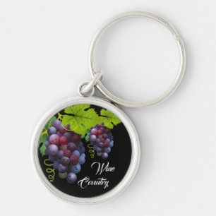 Porte-clés Vin Pays Raisins porte - clé