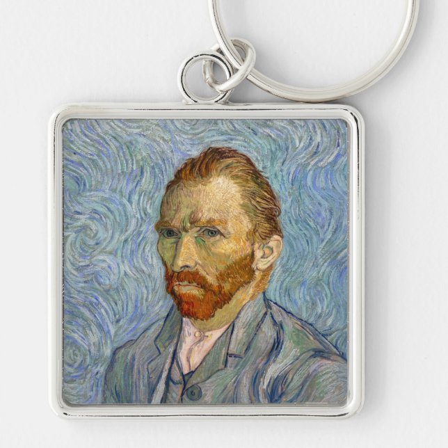 Porte-clés Vincent Van Gogh - Autoportrait (Devant)