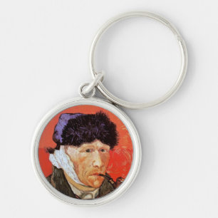 Porte-clés Vincent Van Gogh - Autoportrait Avec Oreille Bando