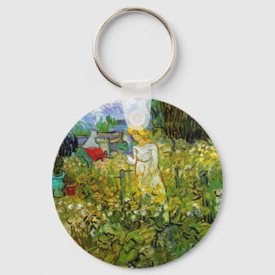 Porte-clés Vincent Van Gogh - Marguerite Gachet au jardin