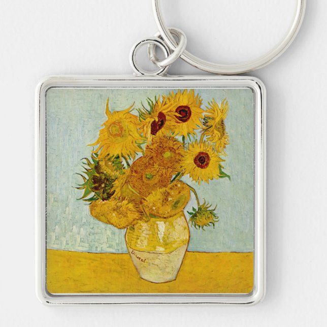 Porte-clés Vincent van Gogh Sunflowers (Devant)