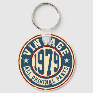 Porte-clés Vintage 1979 Toutes les pièces d'origine