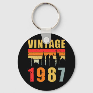 Porte-clés Vintage 1987 Fabriqué En 1987
