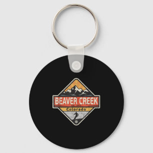 Porte-clés Vintage Beaver Creek Colorado Snow Mountain Ski