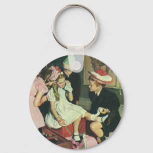 Porte-clés Vintage Children Play Pin the Tail on the Donkey