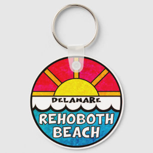 Porte-clés vintage de Rehoboth Beach, DELAWARE