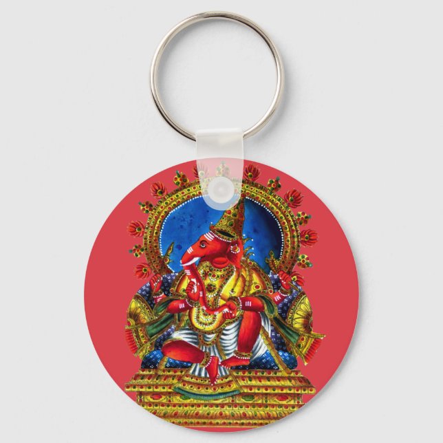 Porte-clés Vintage Ganesh (Recto)