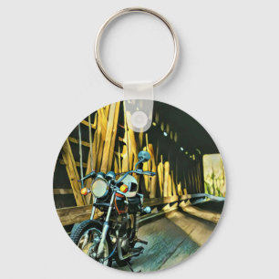 Porte-clés Vintage motorcycle gift