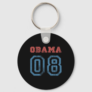 Porte-clés Vintage Obama 08