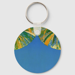 Porte-clés Vintage Palm Trees Cote D'Azur Porte - clé de voya