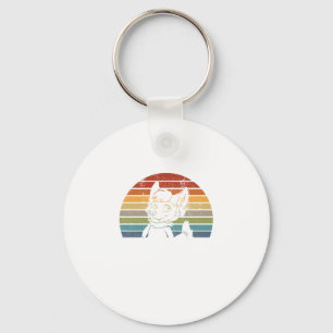 Porte-clés Vintage Retro Fandom Fursuiter Fibes Cadeau