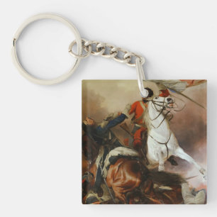 Porte-clés Vintage Richard Ansdell Le Combat Pour Le Standard