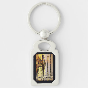 Porte-clés Vintage "Venise et le Lido" Italie porte - clé