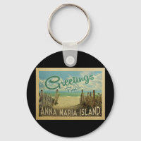 Vintage voyage de plage Anna Maria Island