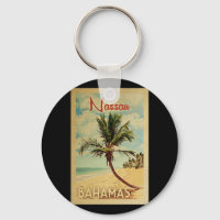 Vintage voyage Nassau Palm Tree