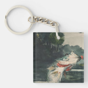Porte-clés Vintage Winslow Homer Taille de vie Basse Noire