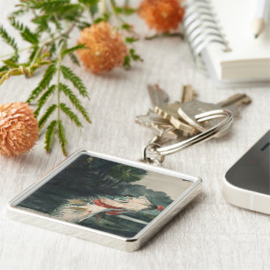 Porte-clés Vintage Winslow Homer Taille de vie Basse Noire