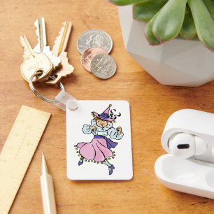 Porte-clés Vintage Wizard of Oz, Cute Dancing Girl Munchkin