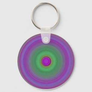 Porte-clés Vinyle de couleur rétro