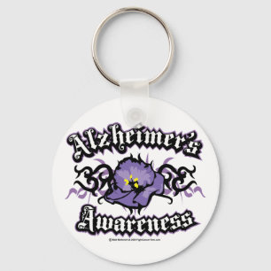Porte-clés Violette tribale d'Alzheimers