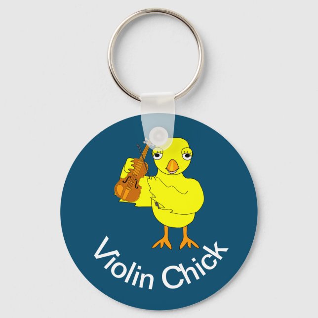 Porte-clés Violon Chick (Recto)