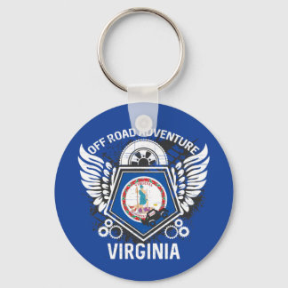 Porte-clés Virginia State Flag Off Road Adventure 4x4