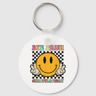 Porte-clés Visage Bye Bruh Professeur Joyeux Jour De Sum De L